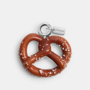 Coach Small Pretzel Charm NWT